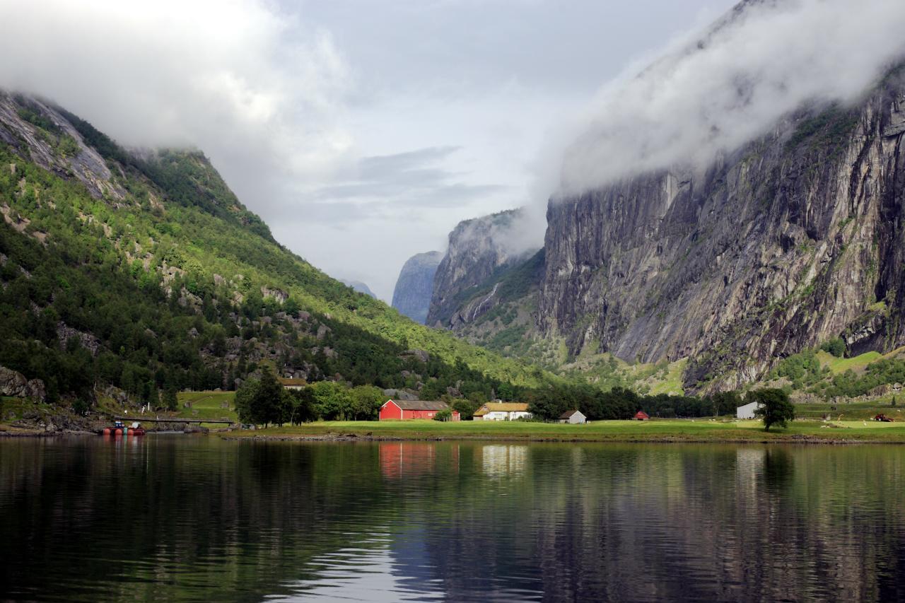 Hjelmeland Hostel Nokling Bagian luar foto