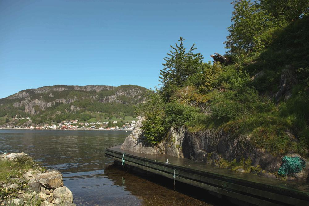 Hjelmeland Hostel Nokling Bagian luar foto